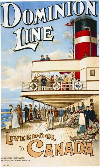 Domion Line Liverpool to Canada